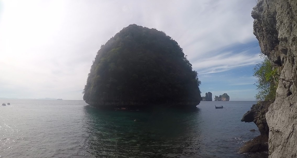 View of Loh Samah Bay cut